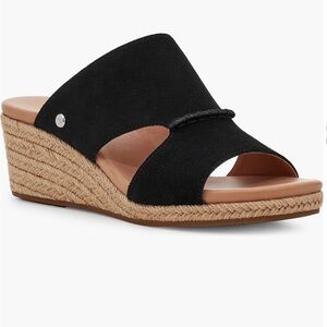 UGG Eirene Espadrille Wedge Slide Sandals